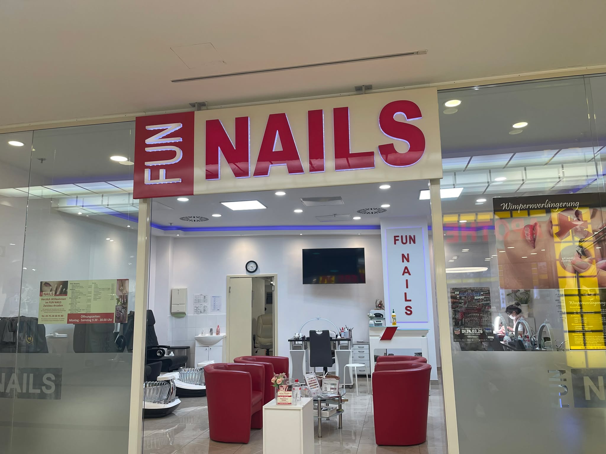 Innenbereich von Fun Nails