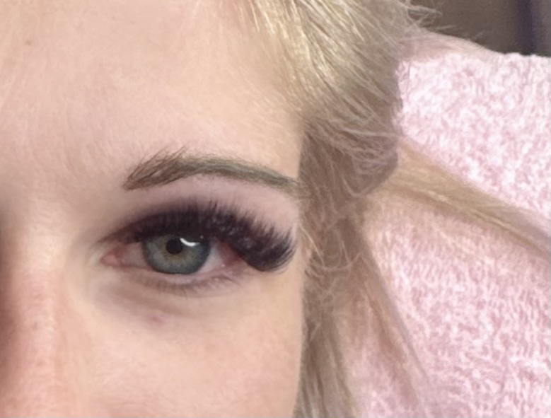 Wimperndetail